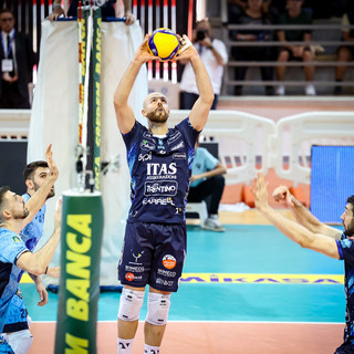 Superlega: Trento lotta contro una ostica Cisterna e vince 3-1. Sbertoli MVP