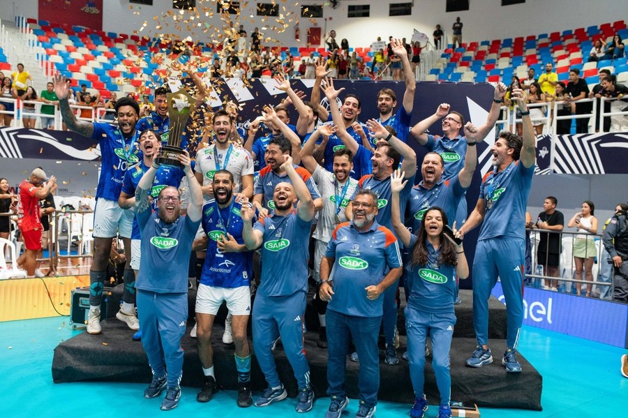 Brasile: Il Sada Cruzeiro conquista il sesto titolo di Supercoppa con la vittoria su Sesi Bauru