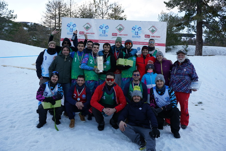 Snow Volley: I vincitori della prima tappa di Linguaglossa del Campionato Italiano Assoluto