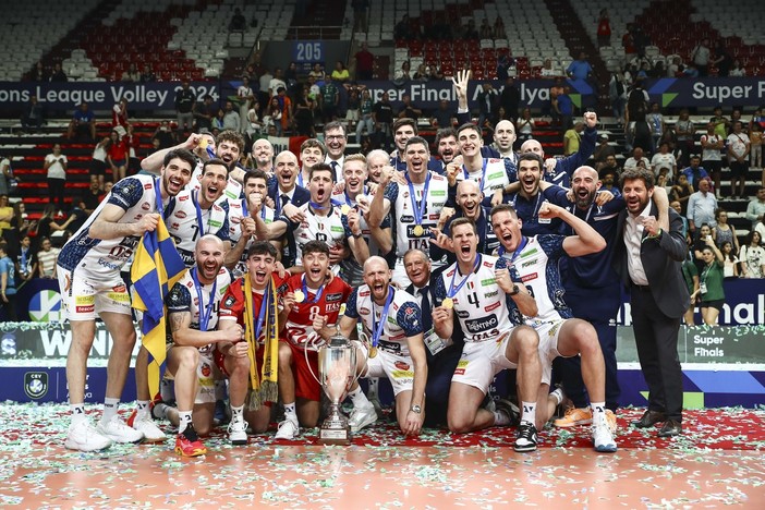 Trento campione d'Europa 2023/24 sarà al via in Cev Cup