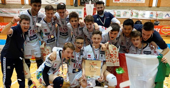 Trento, ultima vincitrice della Boy League, nella stagione 2018/19