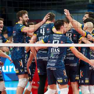 Champions League: Trento si riscatta. 3-0 a Resovia