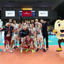 Superlega: Trento non fa regali. Nel sold out supera Milano 3-0