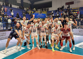 Superlega Credem Banca: Trento fatica, ma vince 3-1 contro Grottazzolina