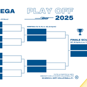 Superlega: Il tabellone dei play off. Trento vince la regular season