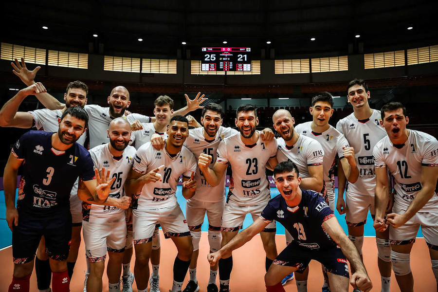 Mondiale per Club: Trento apre con una vittoria. 3-0 agli iraniani del Shahdab Yazd