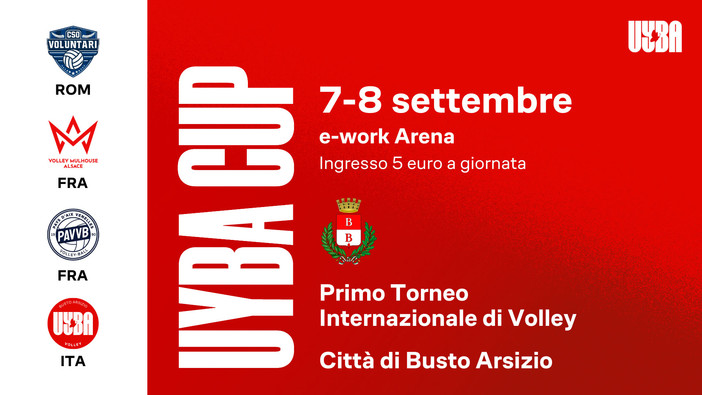 Busto Arsizio: Nel weekend si gioca la UYBA Cup