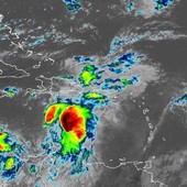 La tempesta tropicale si Santo Domingo