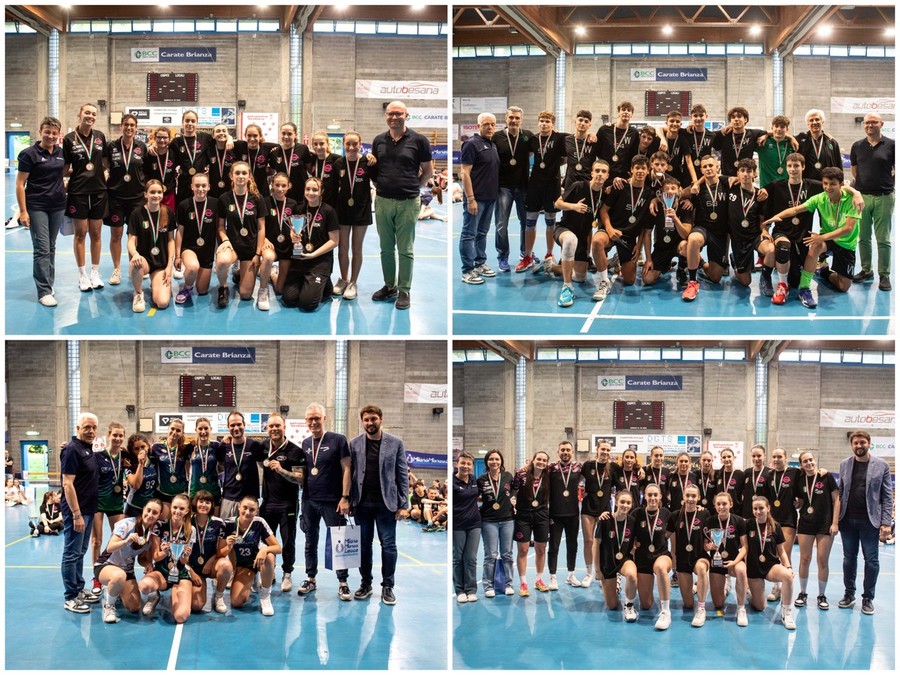 Fipav Mllano Monza Lecco: I Diavoli fanno il bis in U13 e U16. Sanda e Vittorio Veneto trionfano in U14e U17