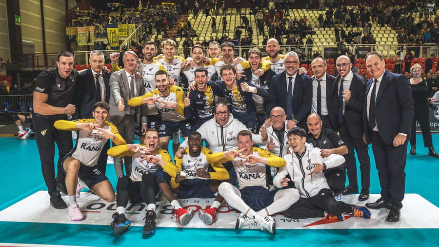 Superlega Credem Banca: Verona cresce, supera Padova 3-0 e mette le big nel mirino