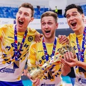 A sinistra Dmitry Volkov, a destra Micah Christenson, insieme a Rana Verona 2025/26?