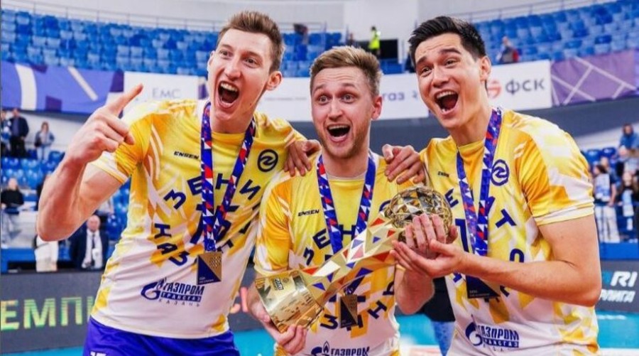 A sinistra Dmitry Volkov, a destra Micah Christenson, insieme a Rana Verona 2025/26?