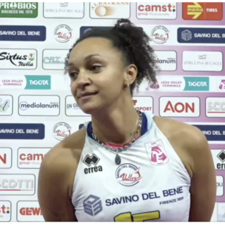 A1 F.: Haleigh Washington e Yana Shcherban dopo Scandicci-Trento 3-0