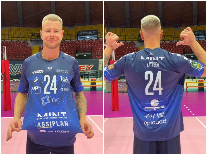 Nuovo numero per Ivan Zaytsev