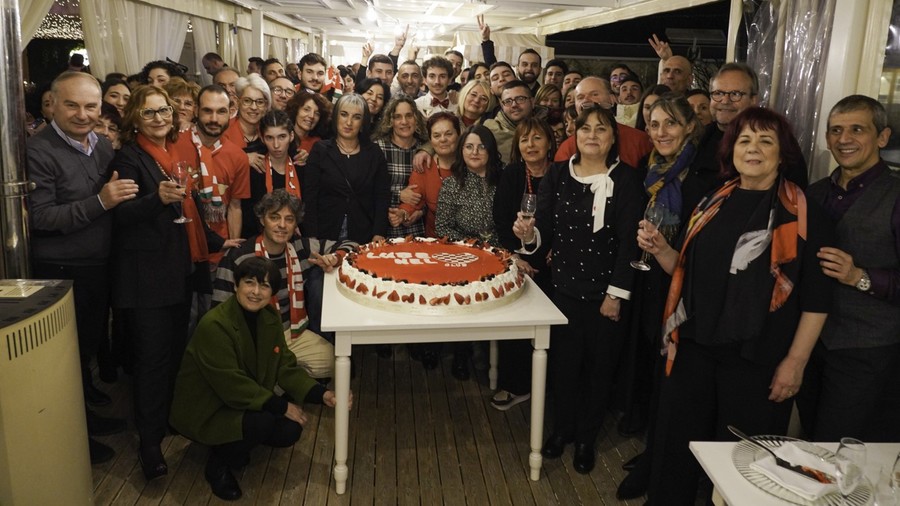 Civitanova: Lube, serata magica a Villa Gazzani con l'abbraccio dei tifosi