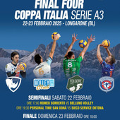 Del Monte Coppa Italia A3: Al via la vendita degli abbonamenti per la Final4 di Longarone