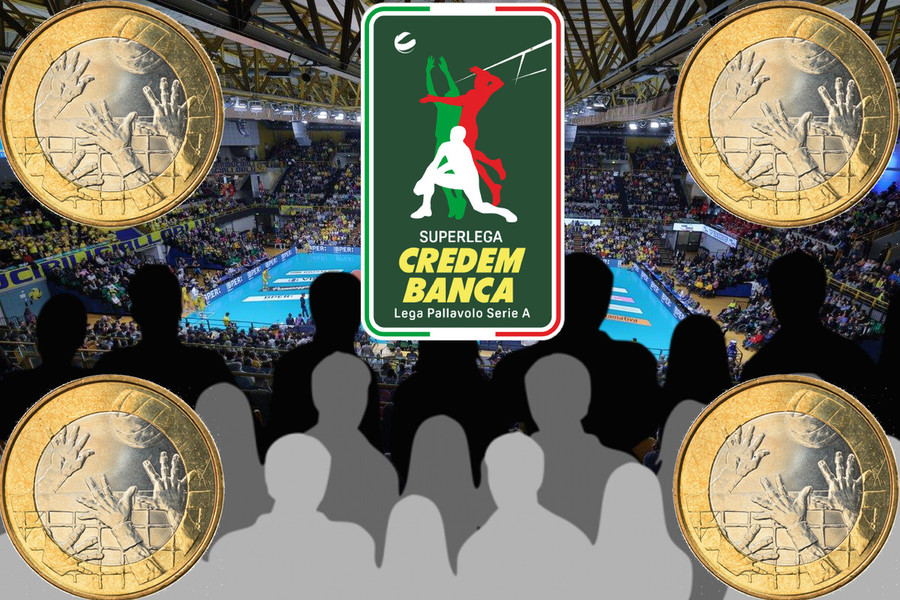 Superlega: Pubblico e Incassi della regular season 2023/24. 3.274.000 € totali