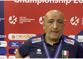 Europei U22: L'argento di coach Fanizza. &quot;Bravi ragazzi, orgoglioso di quello che hanno fatto&quot;