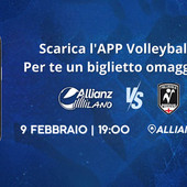 INIZIATIVA: Con l'APP Volleyball.it+ un biglietto omaggio per Allianz Milano-Sonepar Padova