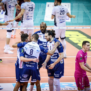 Superlega: Play Off 5°. Piacenza vince a Cisterna 1-3. Lucarelli 18 punti