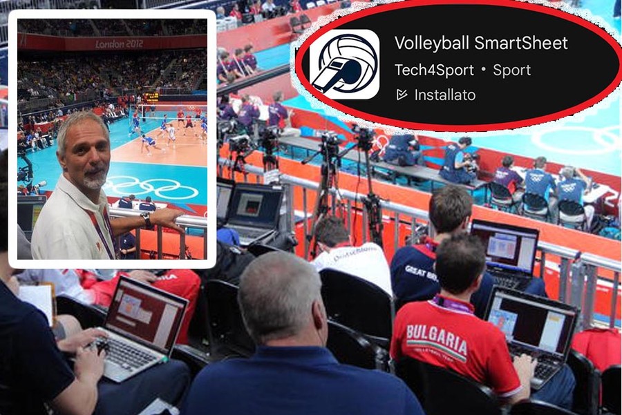 Storia e Tecnologia: Evoluzione, ecco l'APP Volleyball SmartSheet