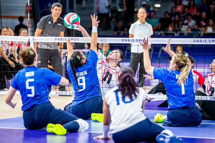 Paralimpiadi: Prima sconfitta per l’Italia, la Cina vince 3-0