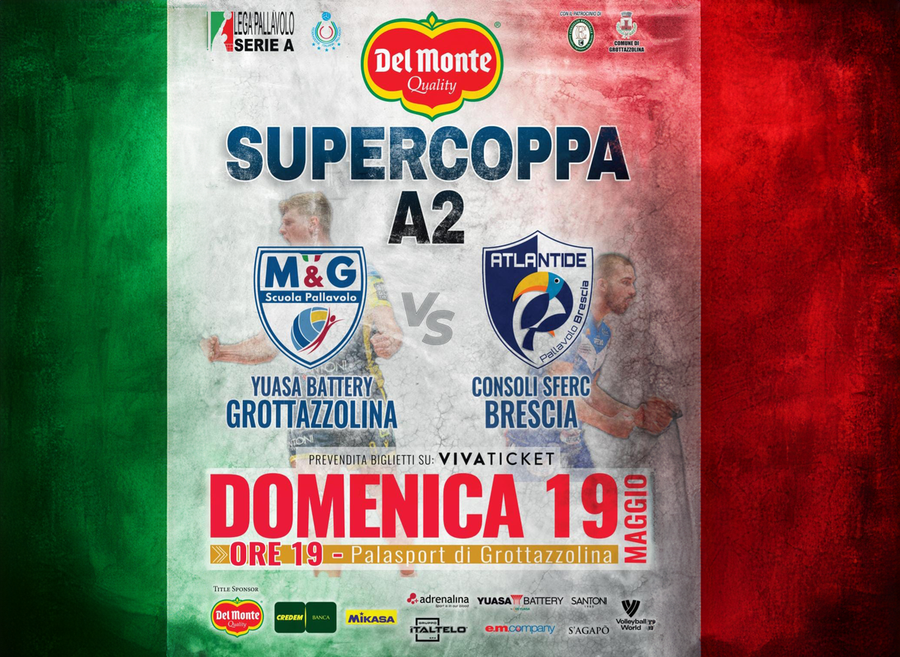 Del Monte Supercoppa Serie A2: Grottazzolina e Brescia si giocano il trofeo