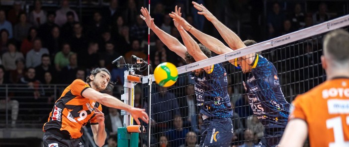 Champions League: Tutto facile per Trento che vince 3-0 a Berlino