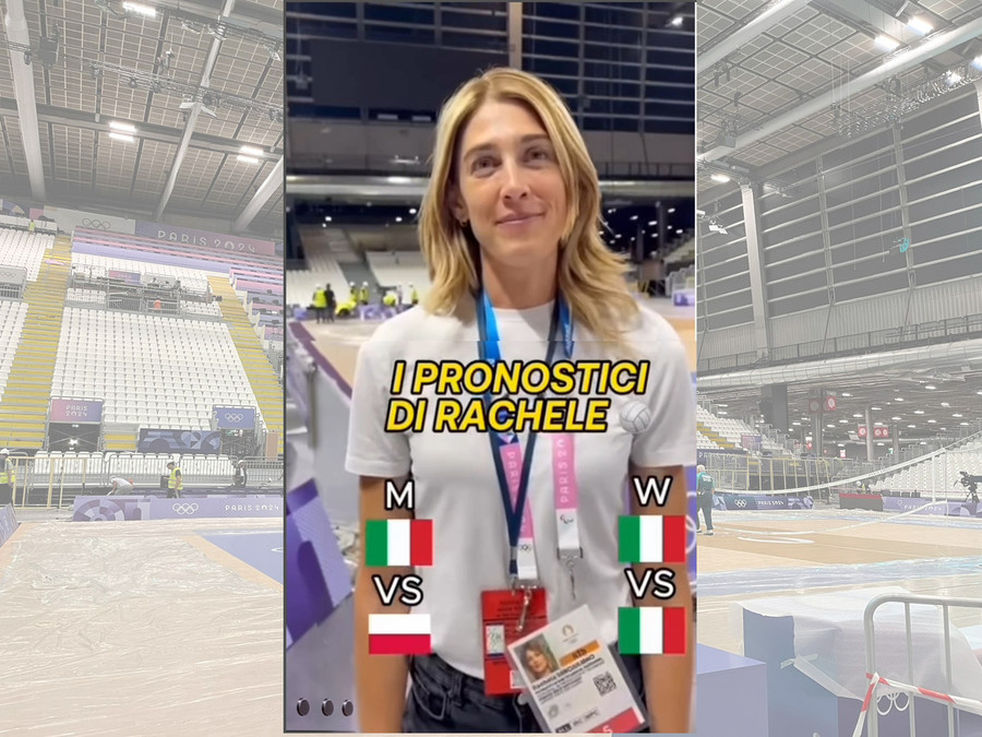 Rachele Sangiuliano nel video instagram di Eurosport