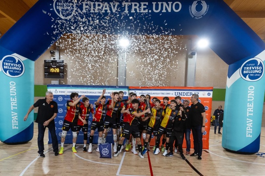 Fipav Tre.Uno: Finale Interritoriale U17, festeggia Treviso