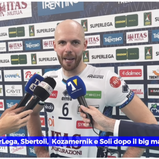 Trento: Sbertoli, Kozamernik e Soli commentano il ko con Perugia. &quot;Una gara punto di riferimento&quot;