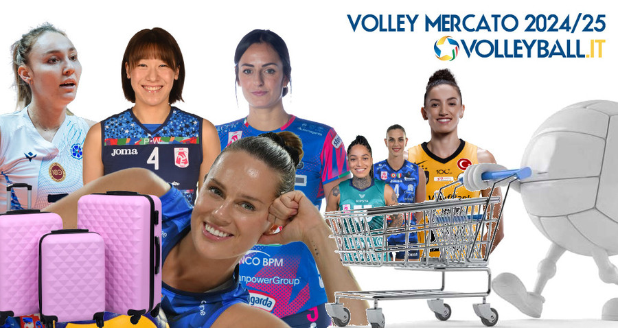 Volley Mercato: Aggiornate le tabelle di A1 e A2 femminile