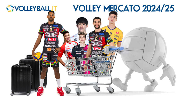 Scopri il futuro della Superlega: E' online il Tabellone del Volley Mercato 2024/25