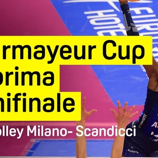 Courmayeur Cup: 1a semifinale, Milano - Scandicci 3-2 - VIDEO